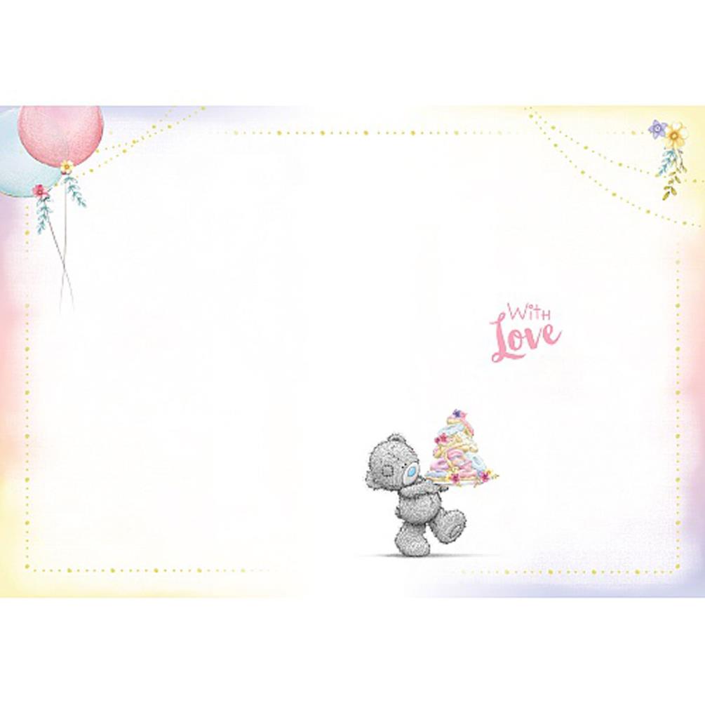 Birthday Wishes Sprinkling Cupcake Me to You Bear Birthday Card Extra Image 1